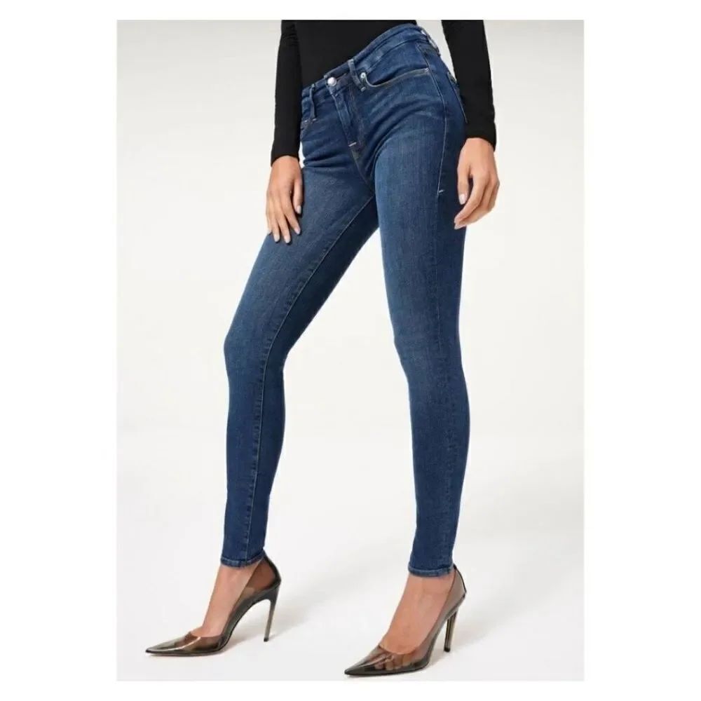 Good American Good Legs Skinny Jeans Blue 114 sz 4/27